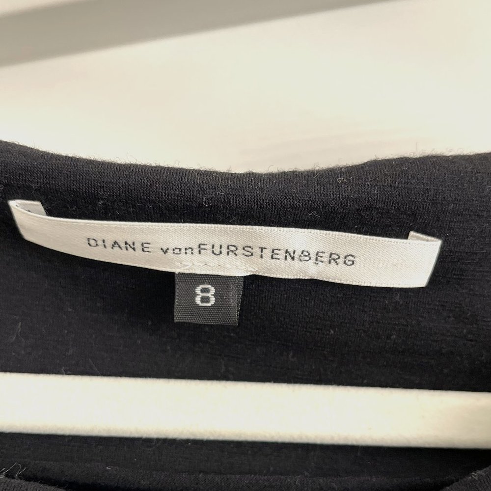 Diane von Furstenberg Little Black Dress Size 8